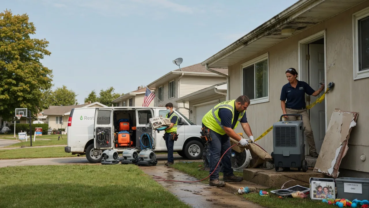 Water Damage Restoration in Morrisville, VT near me